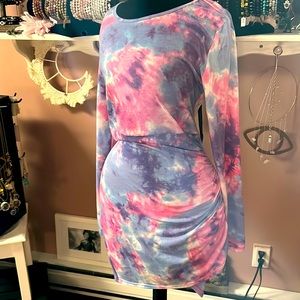 Medium tie dye BTFBM dress